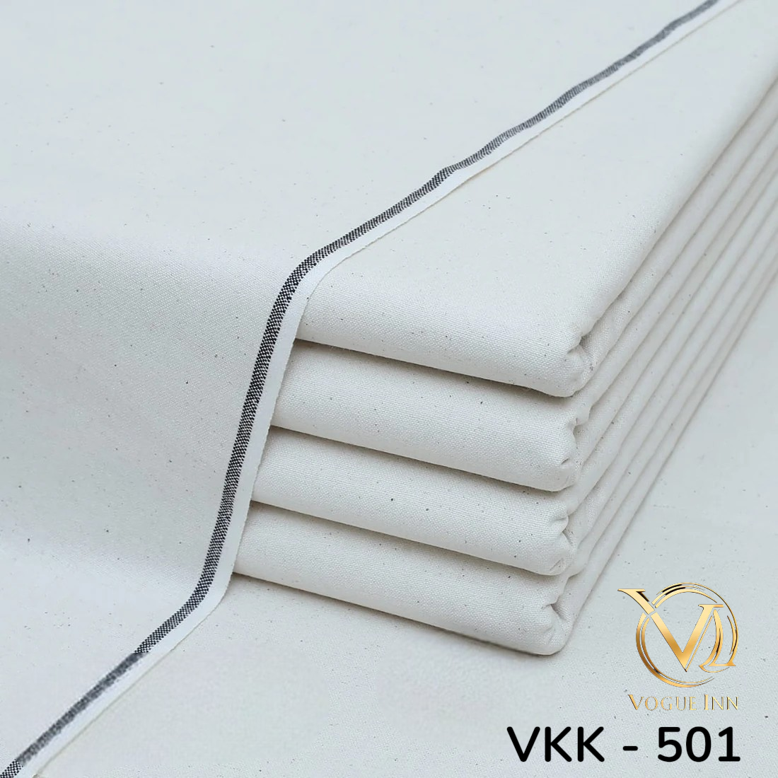 White Karandi Khaddar ( VKK - 501 )