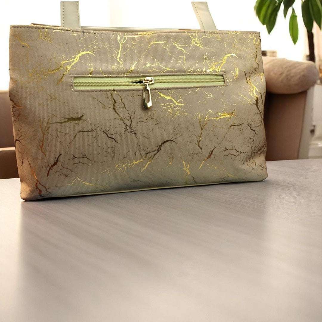 VIB - 007 ( Golden - Stylish Shoulder Bag )