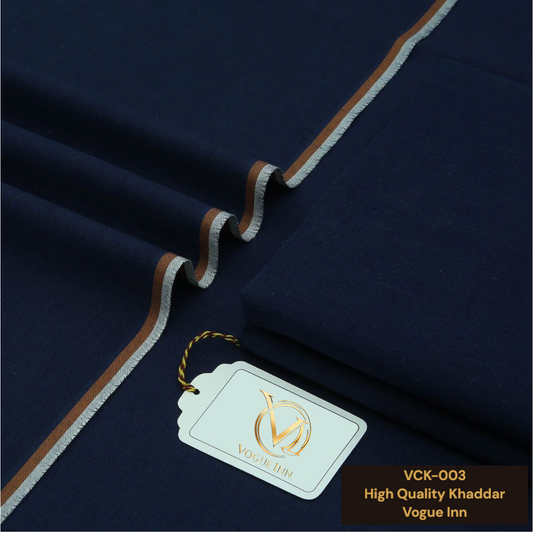 Armani Blue Cotton Khaddar ( VCK-003 )